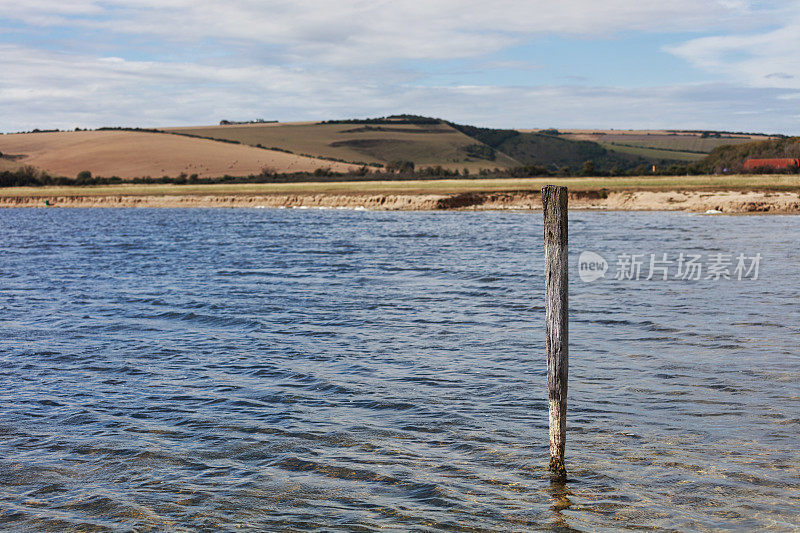 英国苏塞克斯郡的Cuckmere Haven